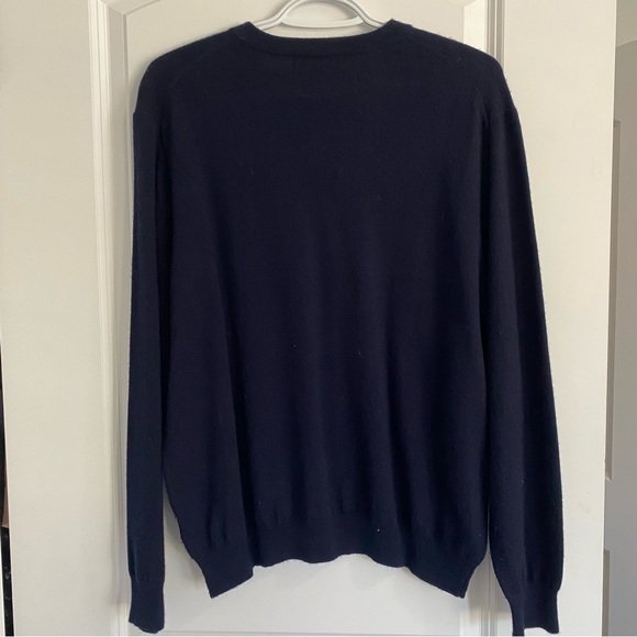 🟧$8 ADD-ON🟧 Merino Wool • Men’s Sweater • size LARGE - Picture 3 of 4